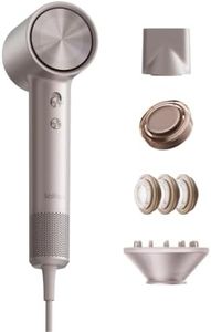 Laifen Swift 4 High-Speed Ionic Hair Dryer with Diffuser, Polished Platinum