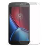 DVTECH 9H Super Glossy Impossible Screen protector compatible for Motorola Moto G4 Plus (not a tempered glass)