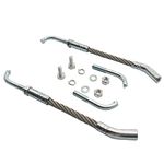 imUfer 1201-DF Carbide Ice Scratchers Replacement for all Reverse and Non Reverse Gear Equipped Snowmobiles