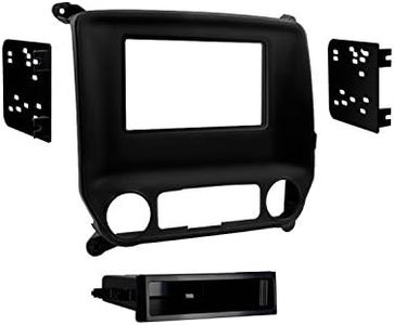 Metra 99-3014G Chevy Silverado and Sierra 2014-UP Single DIN/Double DIN (Black)