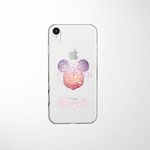 Cartoon Movie Personalised Clear TPU Phone Cover Case for iPhone & Samsung Disney iPhone 6/6s / Disney Mickey Pink