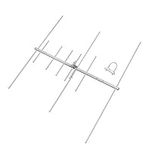 HYS Dual Band Yagi Antenna High Gain Outdoor Base Station Antenna 100W 9.5/11.5dBi VHF UHF 2M/70CM for Kenwood Motorola AnyTone Wouxun 144/430Mhz Mobile Transceivers