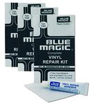 Blue Magic Pack of 3 Glue and Patch Repair Kits for Water Beds, Inflatable Balls, Pools, etc.