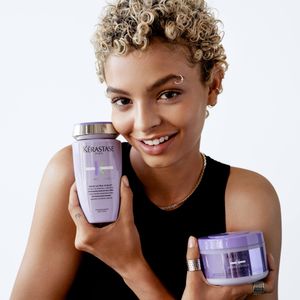 Kérastase Blond Absolu Purple Shampoo 250ml – Anti-Brass Hair Care