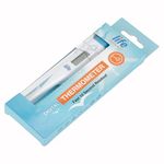 Life Digital Thermometer with Fast 10-Second Reading – Clinical Accuracy Temperature Thermometer for Oral, Underarm & Rectal Use, Audible Beep, Waterproof Tip, ℃/℉ Switch for Adults & Kids
