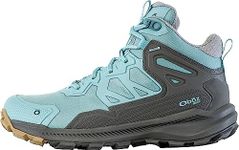 Oboz Women's Katabatic Mid B-DRY Waterproof Hiking Boot, Island, 8.5