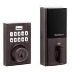 Kwikset Home Connect 620 Smart Lock Deadbolt with Z-Wave Technology, Works with Ring Alarm, Samsung Smartthings and More, Z-Wave Hub Required, Contemporary Design in Venetian Bronze