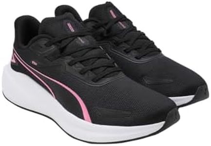 PUMA Skyrocket LITE Unisex Running Shoes, Black-Sun Stream, Size 10 UK