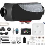 VEVOR Diesel Heater, 8KW Diesel Air Heater with Remote Control and LCD Screen, Parking Heater Fast Heating Low Noise, Portable Diesel Heater for Truck RV Trailer Camper Van Boat