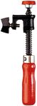 Bessey KT5-1CP Edge Clamp with Wooden Handle, Red/Black