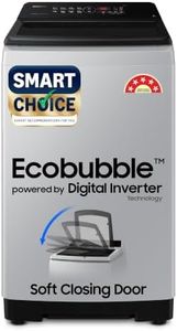 Samsung Smart Choice 8 kg, 5 star, Eco Bubble Tech, Digital Inverter Motor, Soft Closing Door, Fully-Automatic Top Load Washing Machine (WA80BG4441BGTL, Light Gray)