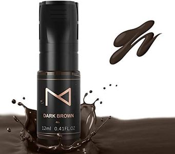 Mellie Microblading M Permanent Cosmetic Pigment For Eyebrows/Brows Machine Use – Permanent Make Up Tattoo Ink PMU Supplies - Medical Grade - For Professionals Only -12ml (Dark Brown)