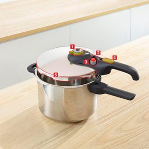 Tefal Secure 5 Neo Pressure Cooker 6L – Stainless Steel