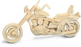 Quay American Motorcycle Woodcraft Construction Kit FSC