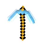 TechMax Solution Sword-Fully Made In India -Plush Soft Sword Toy (36 Cm,Grey-Pickaxe)