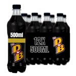 BARR Since 1875, 12 Pack DNB Dandelion and Burdock, Zero No Sugar Flavoured Fizzy Drink - 12 x 500ml Bottle