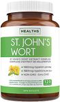 St. John's Wort - 120 Capsules (Non-GMO) - Saint Johns Wort Extract for Mood & Restlessness