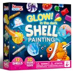 Klever Kits Sea Shell Painting Kit for Kids,Art and Craft Kits for Kids Age 6-12,Kids Craft Set,Activities Toys for Boys Girls,Creative Gifts Girls Birthday Presents for Christmas Glow in The Dark