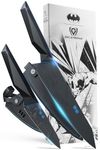 DALSTRONG Knife Set - 2 Piece - Batman™ Shadow Black Edition - 8" Chef Knife 3.75" Paring Knife - High Carbon 7Cr17MoV Steel - Black Titanium Kitchen Knife - Collection Item - G10 Handle - Sheath