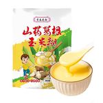 Mkostlich Yam Corn Soup Powder, Yam Corn Starch Powder Soup, Chinese Yam Starch Corn Soup, Instant Breakfast Porridge 山药玉米粉，400g/Pack(Including 10 bags*40g)