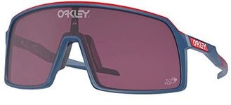 Oakley sutro Sunglasses, Tdf Blue-Prizm Road Black, One Size