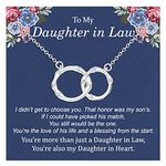 Valentines Day Gifts for Daughter Daughter in Law Gift Bonus Daughter Gifts from Mother in Law Daughter Necklace