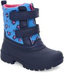 Carter's Girl's Deltha Snow Boot, Navy, 12 Little Kid