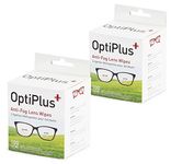 OptiPlus Anti Fog Wipes (200 Count (Pack of 1))