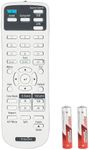 219863500 Projector Remote Control Compatible with Epson BrightLink EB-735Fi PowerLite 992F/ E20/ EB-720/ EB-725W/ EB-L520U/ EB-L630U/ X49 Home Cinema 1080 Replacement Controller with Batteries