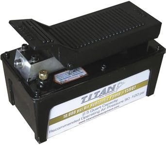 AME INTL 3,900 PSI 2.5 Quart Titan Air Hydraulic Pump with Aluminum Reservoir (15907)