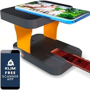 KLIM K2 Mobile Film Scanner 35mm - Positiv- & Negativ- Dia Scanner - Fotoscanner zum digitalisieren - Diascanner - Deine eigene Entwicklungsstation zu Hause - Dias selbst digitalisieren