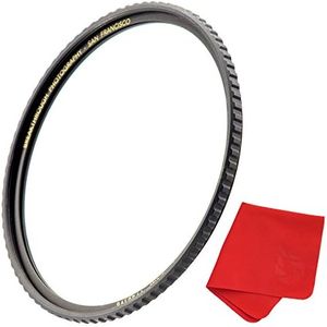 Breakthrough Photography 52mm X4 UV Filter for Camera Lenses - UV Protection Photography Filter with Lens Cloth - MRC16, Schott B270, Nano Coatings, Ultra-Slim, Weather-Sealed by
