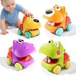 ALASOU Animal Car Toys for 1 2 Year Old Boy|Baby Toys 12-18 Months|1 2 Year Old Boy Birthday Gifts for Infant Kids|Cars for Toddlers 1-3