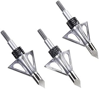 Allen Company Stryke™ Impact Fixed Blade Broadhead by Allen Company®, 100-Grain, 3-Pack,Silver