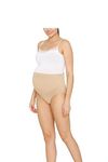 Lavos Women’s Maternity Panty Underwear, Adjustable Full Coverage High Waist Bamboo Cotton Pregnancy Panties, After Delivery Over the Belly Anti-Bacterial Odour Free Comfortable Brief for Ladies(L)