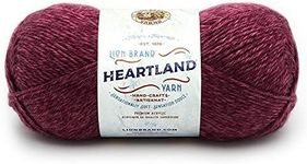 Lion Brand Yarn 136-148 Badlands Heartland Yarn, Multicolor