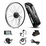 YOSE POWER 28'' E-bike Freewheel Conversion Kit 36V 250W Motor with E-Bike Battery 36V13Ah Integrated controller for E-bike Rear Wheel