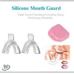 Silicone Mouth Guard Night Teeth Clenching Grinding Sleep Dental Bite Moldable