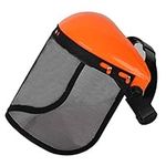 BSTCAR Protective Visor, Protective Helmet with Safety Face Screen, Brush Cutter Helmet