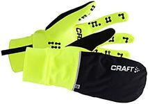 Craft Women's Hybrid Weather 2-in-1 Bike Cycling Mitten Glove Cold, Flumino, XL