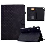 Dabaca iPad 10.2 Case for iPad 9th / 8th / 7th Generation (2021/2020/2019)/ iPad Air 10.5" 2019/ iPad Pro 10.5 Case, Leather Shockproof Folio Cover with [Adjustable Kickstand] [Card Slots] - Black