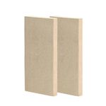 Timber Acoustics® Sound Absorption Panels | Rockwool® | Pine-wood | Acoustics & Soundproofing | 2' x 4' x 2" [SET OF 2] NRC > 0.90