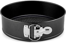 Zulay 7 Inch Cheesecake Pan - Springform Pan with Safe Non-Stick Coating & Interlocking Layers for Easy Release