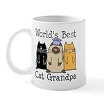 CafePress World's Best Cat Grandpa 