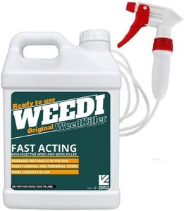Bio Weed killer - Degrades Narurally in soil - GLYPHOSATE FREE - Artificial Grass - Home & Garden | Pet & Child friendly once dry | PESTICIDE WEED KILLER (5 Litres)