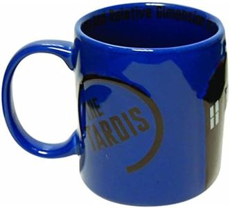 Wesco Doctor Who Tardis 2D Relief Mug, Blue