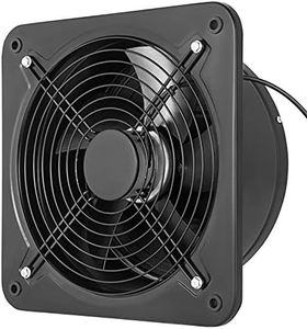 VEVOR 12 Inch Industrial Ventilation Extractor Ventilation Fan Commercial air Blower Fan Metal Axial Exhaust 300MM Air Puller Fan (300MM/12 Inch)