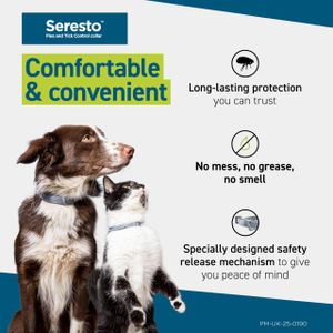 Seresto Cat Flea & Tick Collar – Long-Lasting Protection