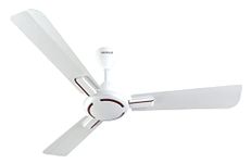 Havells 1200mm Ambrose ES Ceiling Fan|Premium Finish, Deco. Fan, Elegant Looks, High Air Delivery, Energy Saving, 100% Pure Copper Motor|2 Year Warranty by Brand | (Pack of 1, Pearl White Wood) 1 Star