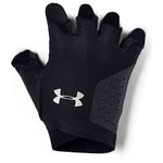 Under Armour Training Gloves, Women Black, Black/Silver, Medium